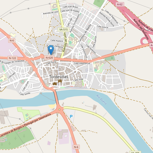 Mapa de mercados en Tordesillas Thumbnail