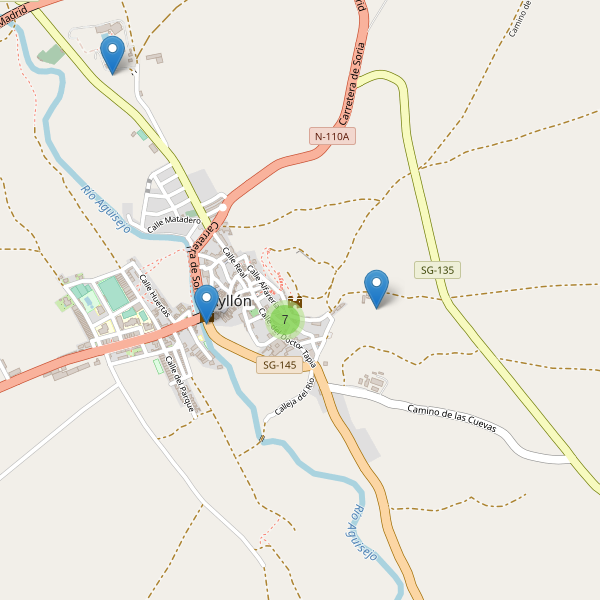 Mapa de monumentos en Ayllón Thumbnail