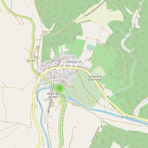 Mapa de monumentos en Covarrubias Thumbnail