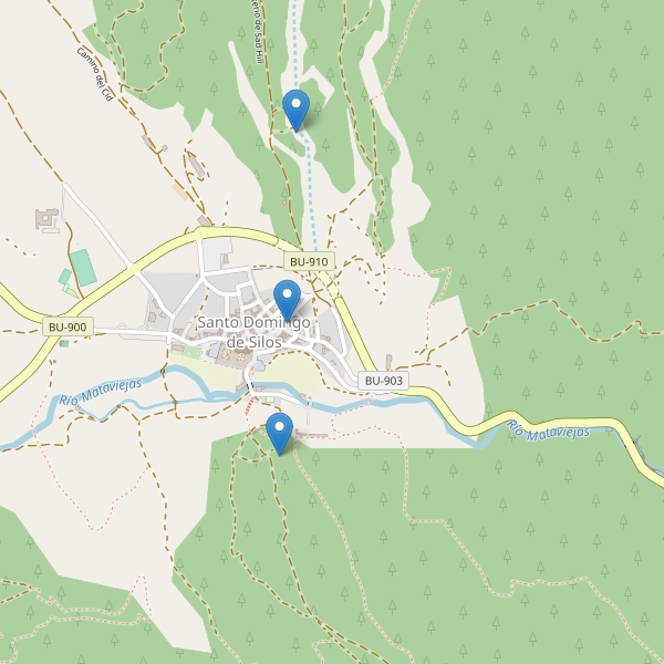 Mapa de monumentos en Santo Domingo de Silos Thumbnail