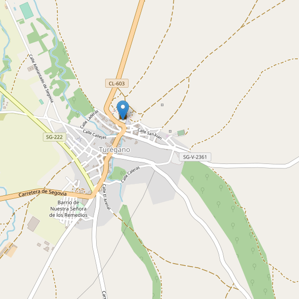 Mapa de monumentos en Turégano Thumbnail