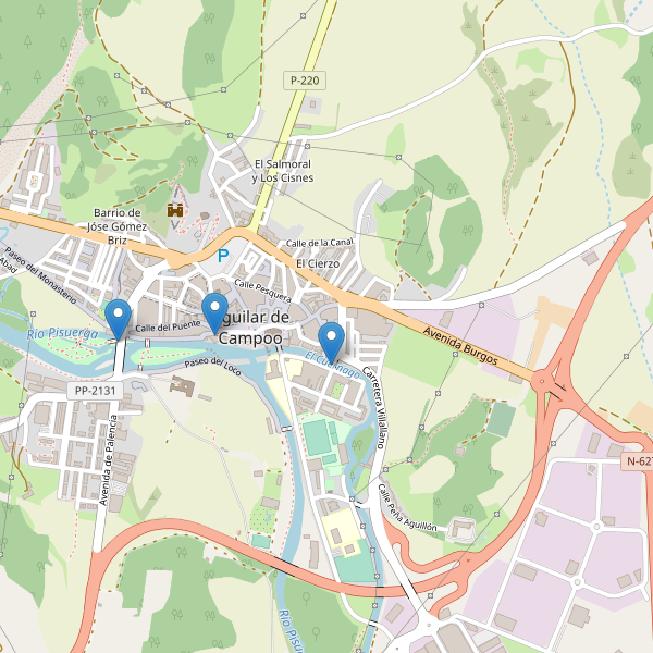 Thumbnail Mapa de museos en Aguilar de Campoo