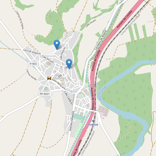 Thumbnail Mapa de museos en Dueñas