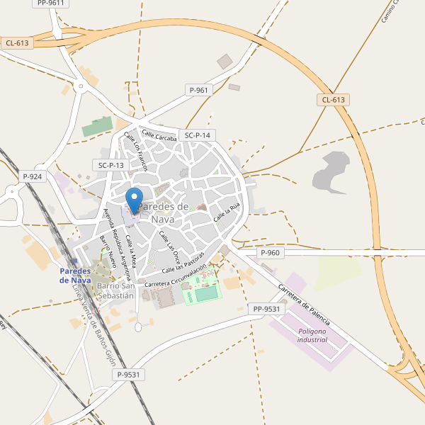 Thumbnail Mapa de museos en Paredes de Nava