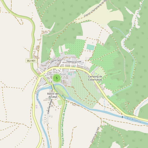 Thumbnail Mapa de restaurantes en Covarrubias