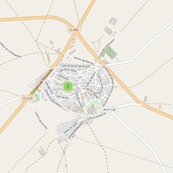 Thumbnail Mapa de restaurantes en Madrigal de las Altas Torres