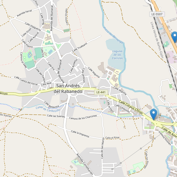 Thumbnail Mapa de restaurantes en San Andrés del Rabanedo