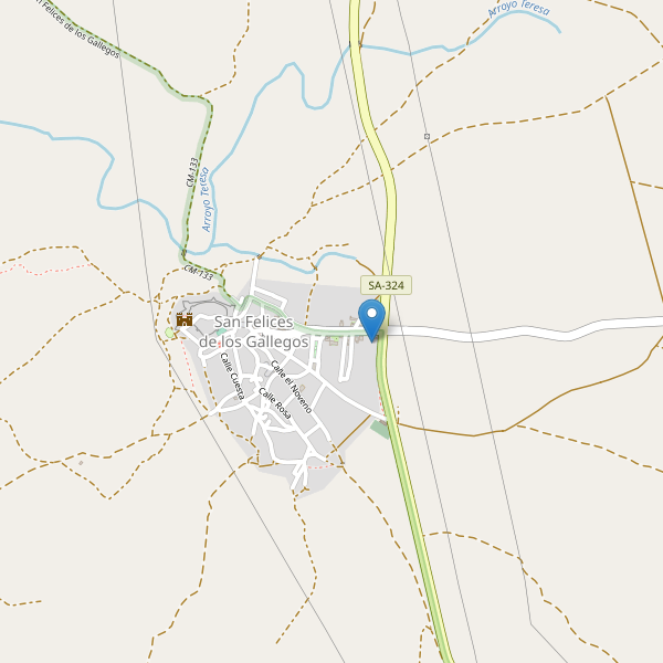 Thumbnail Mapa de restaurantes en San Felices de los Gallegos