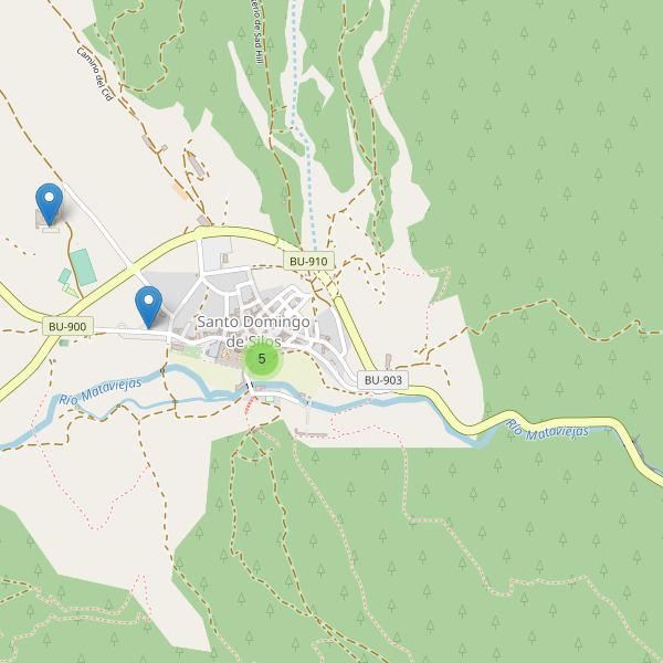 Thumbnail Mapa de restaurantes en Santo Domingo de Silos