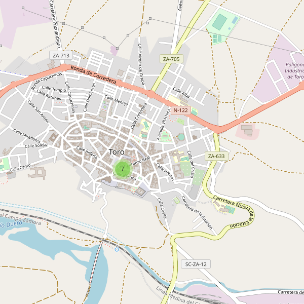 Thumbnail Mapa de restaurantes en Toro