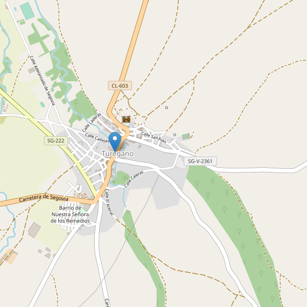 Thumbnail Mapa de restaurantes en Turégano