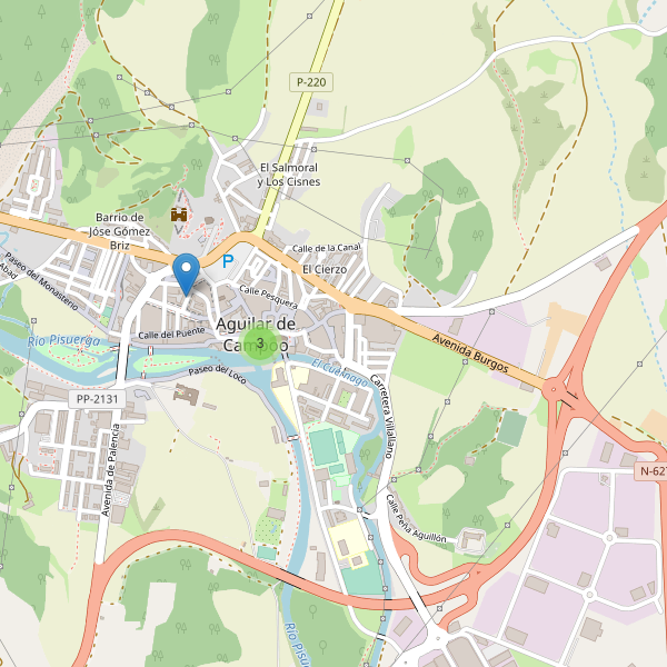 Mapa de ropa en Aguilar de Campoo Thumbnail