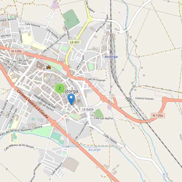 Mapa de ropa en Astorga Thumbnail