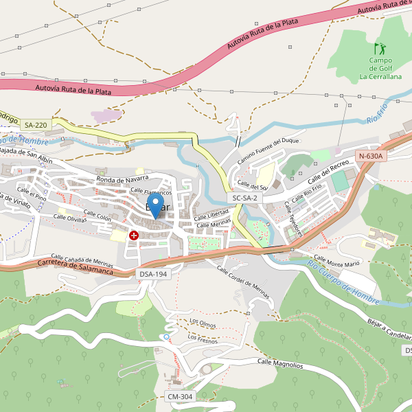 Mapa de ropa en Béjar Thumbnail