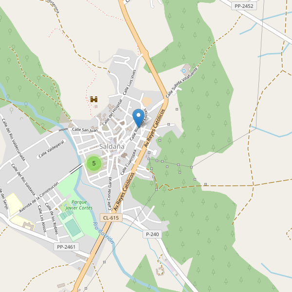 Mapa de ropa en Saldaña Thumbnail