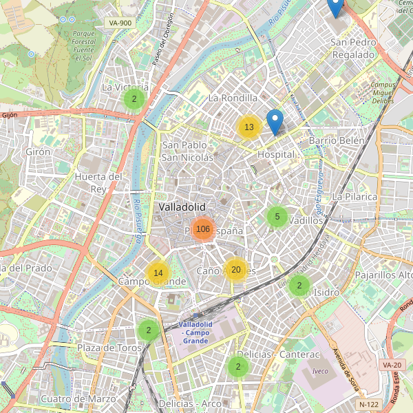 Mapa de ropa en Valladolid Thumbnail