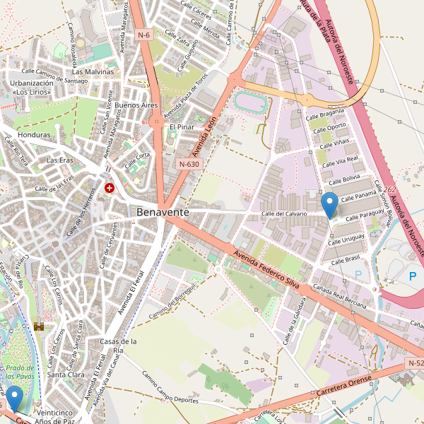 Mapa de sitios-arqueologicos en Benavente Thumbnail