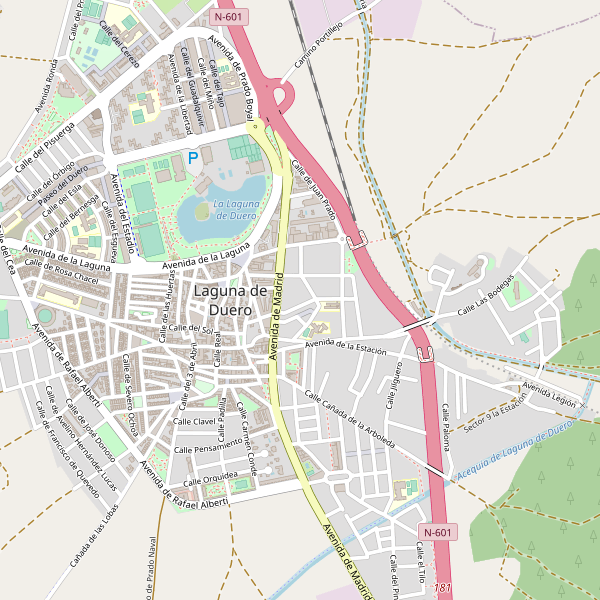 Mapa de sitios-arqueologicos en Laguna de Duero Thumbnail