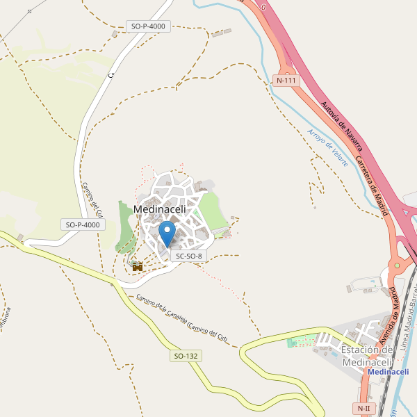 Mapa de sitios-arqueologicos en Medinaceli Thumbnail