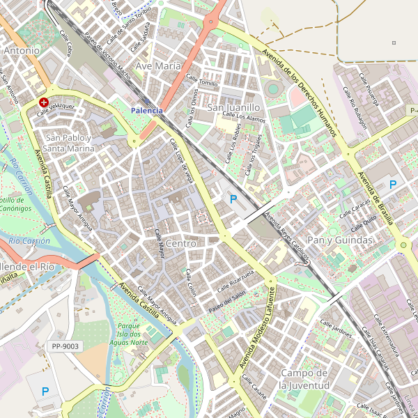 Mapa de sitios-arqueologicos en Palencia Thumbnail