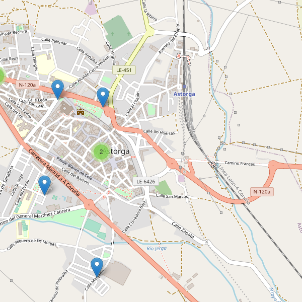 Thumbnail Mapa de supermercados en Astorga