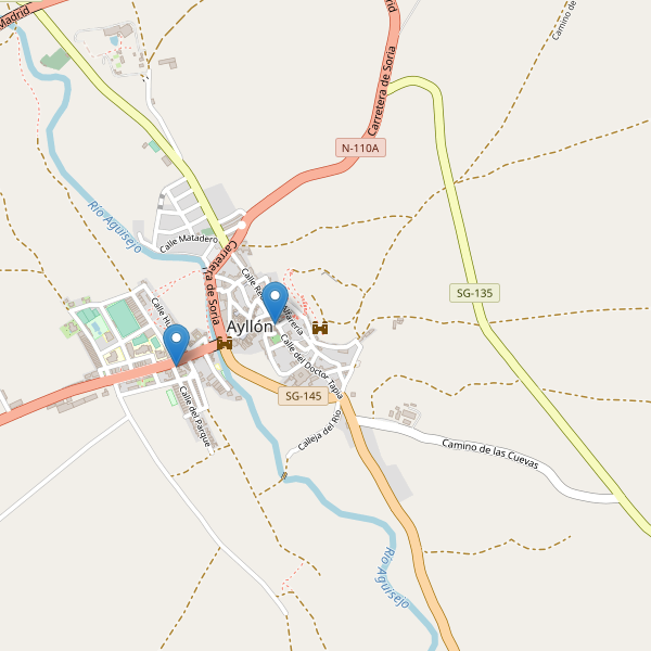 Thumbnail Mapa de supermercados en Ayllón