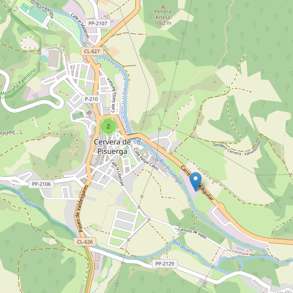 Thumbnail Mapa de supermercados en Cervera de Pisuerga