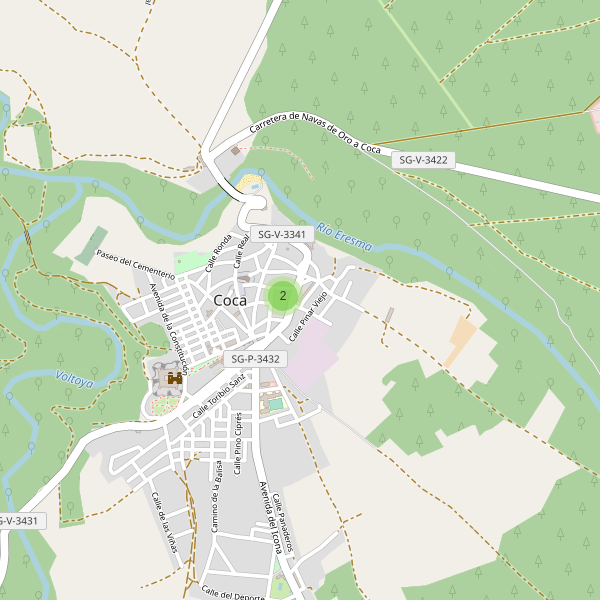 Thumbnail Mapa de supermercados en Coca