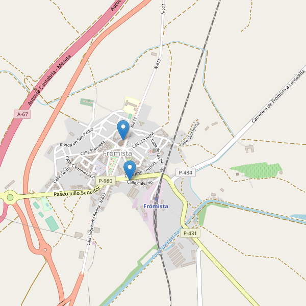 Thumbnail Mapa de supermercados en Frómista