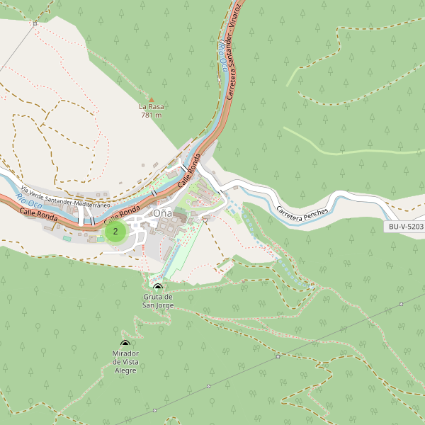 Thumbnail Mapa de supermercados en Oña