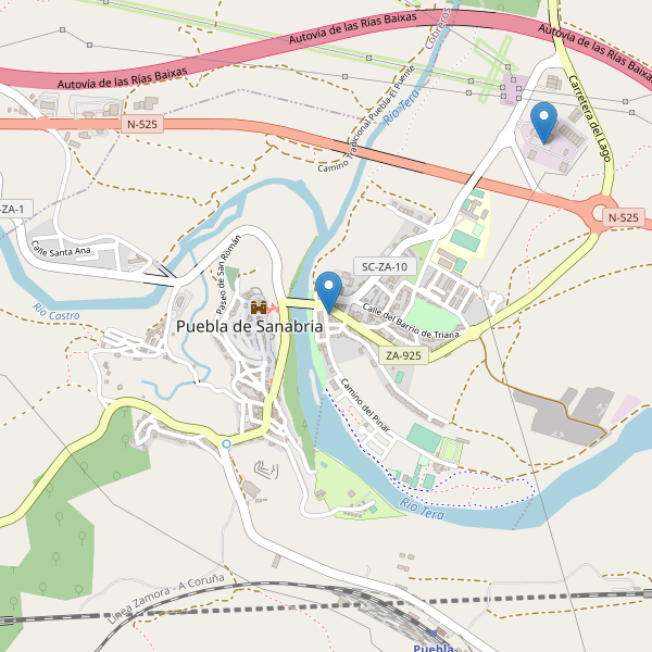 Thumbnail Mapa de supermercados en Puebla de Sanabria