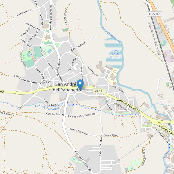 Thumbnail Mapa de supermercados en San Andrés del Rabanedo