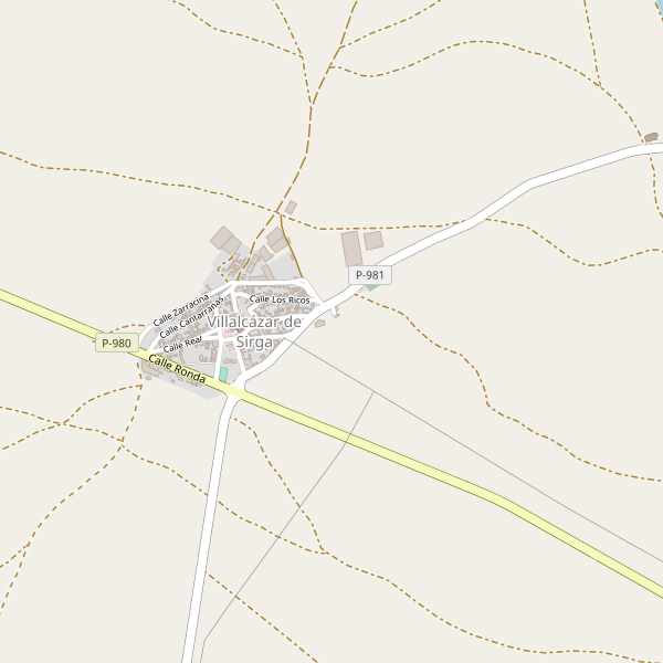 Thumbnail Mapa de supermercados en Villalcázar de Sirga