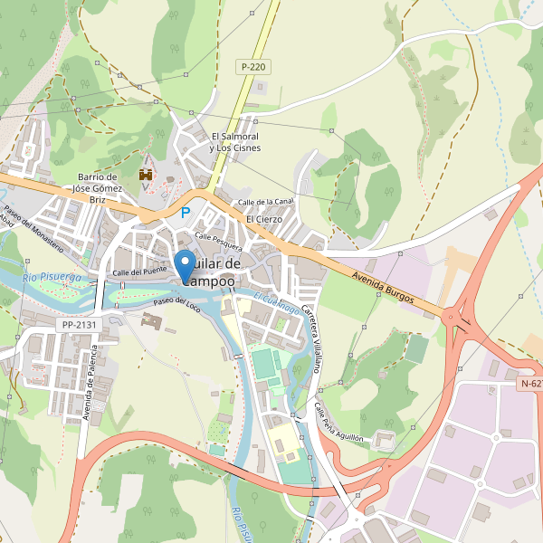 Mapa de taxi en Aguilar de Campoo Thumbnail