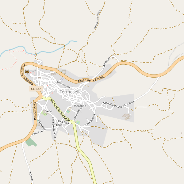 Mapa de taxi en Fermoselle Thumbnail