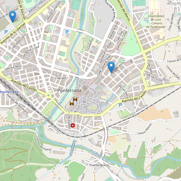 Mapa de taxi en Ponferrada Thumbnail