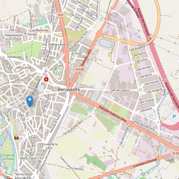 Thumbnail Mapa de teatros en Benavente