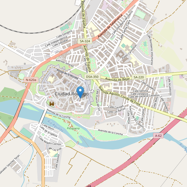 Thumbnail Mapa de teatros en Ciudad Rodrigo