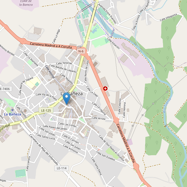 Thumbnail Mapa de teatros en La Bañeza