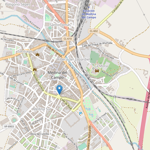 Thumbnail Mapa de teatros en Medina del Campo