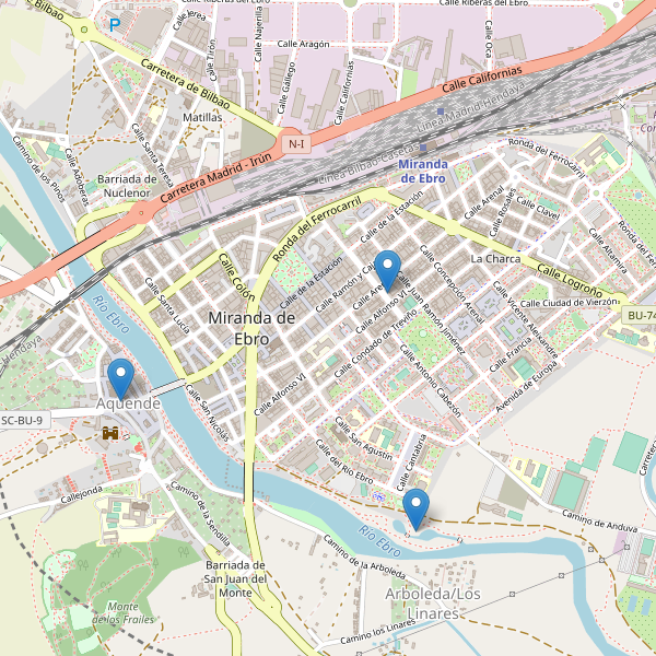 Thumbnail Mapa de teatros en Miranda de Ebro