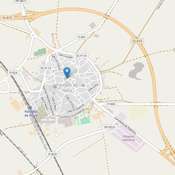 Thumbnail Mapa de teatros en Paredes de Nava