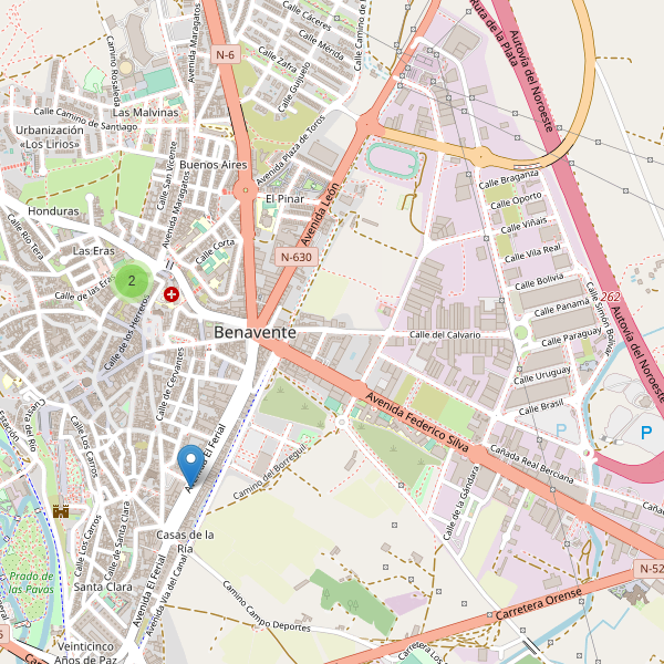 Mapa de telefonos en Benavente Thumbnail