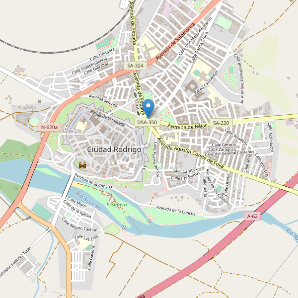 Mapa de telefonos en Ciudad Rodrigo Thumbnail