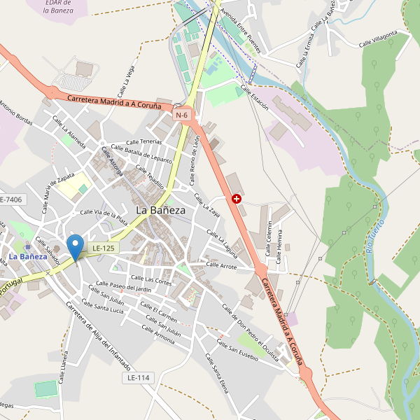 Mapa de telefonos en La Bañeza Thumbnail