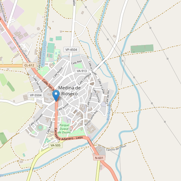 Mapa de telefonos en Medina de Rioseco Thumbnail