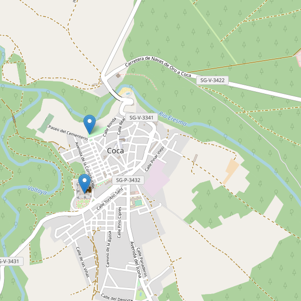 Mapa de vistas en Coca Thumbnail