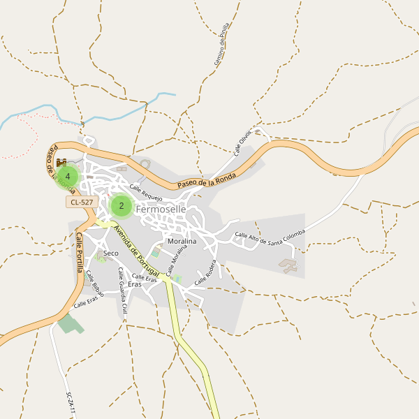 Mapa de vistas en Fermoselle Thumbnail