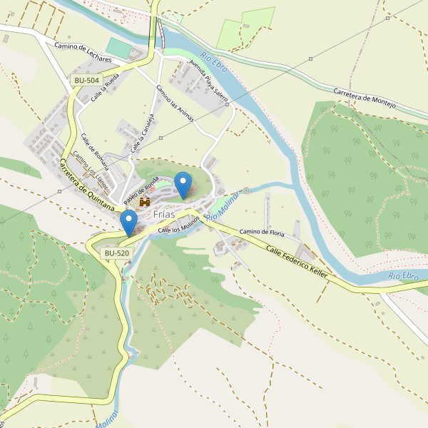 Mapa de vistas en Frías Thumbnail