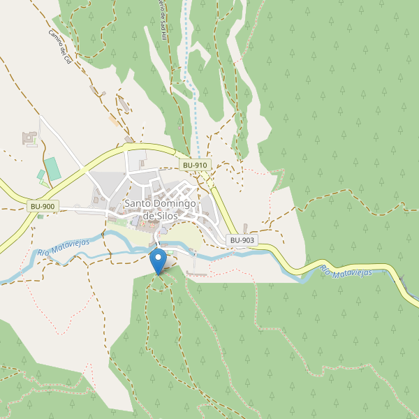 Mapa de vistas en Santo Domingo de Silos Thumbnail